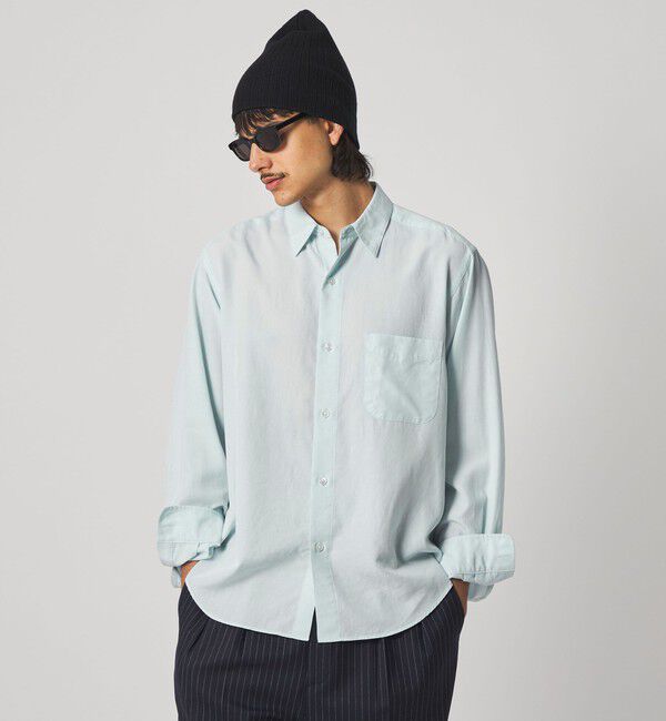 STEVEN ALAN「＜Steven Alan＞ スラブ レギュラーカラー シャツ NARROW」|シャツ・ブラウス|