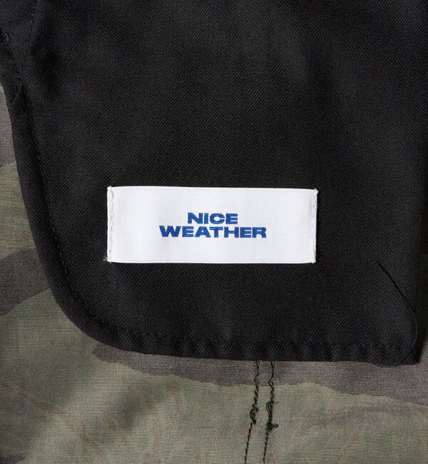 NICE WEATHER「＜NICE WEATHER＞カモフラージュ オーバーパンツ」|カーゴ|