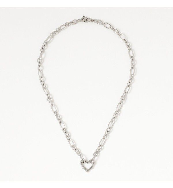 Ray BEAMS 「ステンレス ニュアンス ハート ネックレス」|ネックレス|