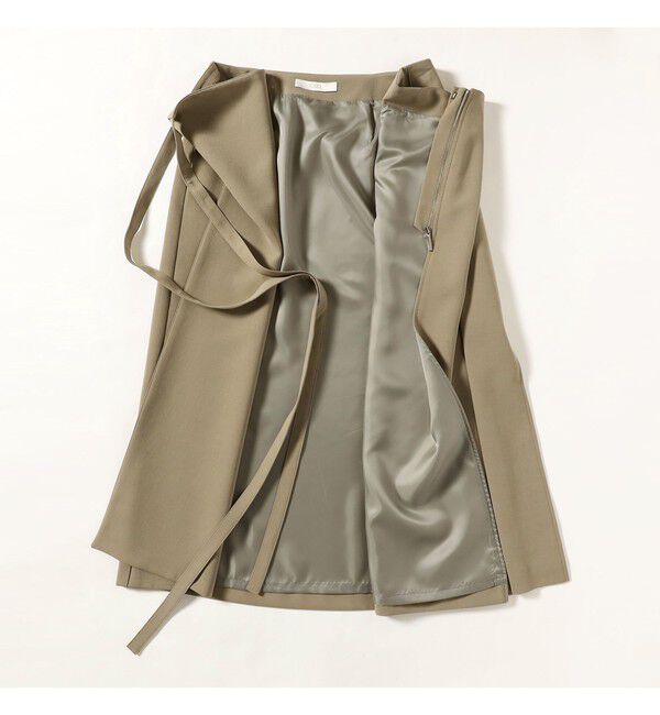 Demi-Luxe BEAMS 「ORR / タイ ウエストラップ スカート」|スカート|