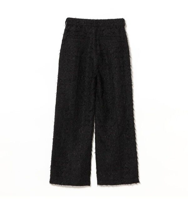 Ray BEAMS 「フリンジ ワイド ストレート パンツ」|チノ|