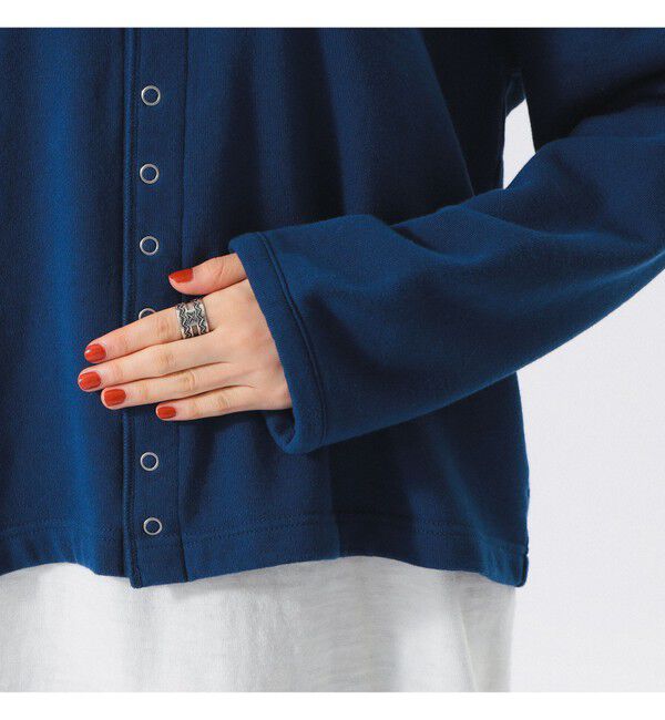 BEAMSBOY「リングドット カーディガン」|スウェット・ジャージ|