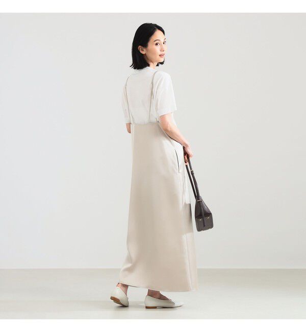 Demi-Luxe BEAMS 「ダブルストラップ キャミソール ワンピース」|ワンピース|