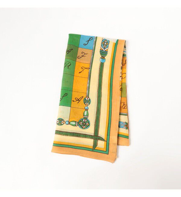 Demi-Luxe BEAMS 「ｍanipuri / クロスワード ストール」|ストール|