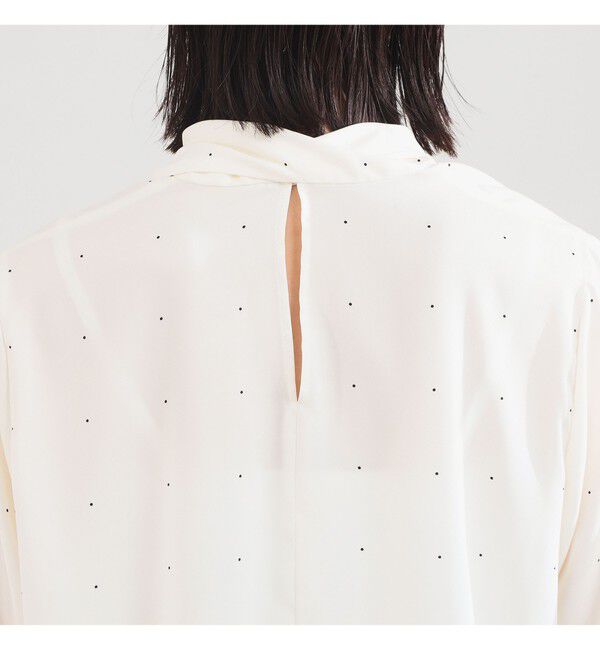 Demi-Luxe BEAMS 「ロングボウタイ ブラウス」|シャツ・ブラウス|