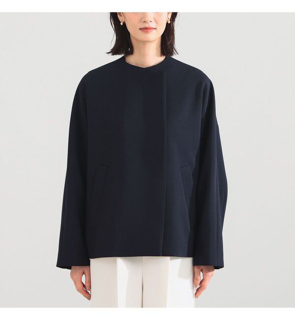 Demi-Luxe BEAMS 「カラー リリーハーフ コート＊」|ダッフルコート|