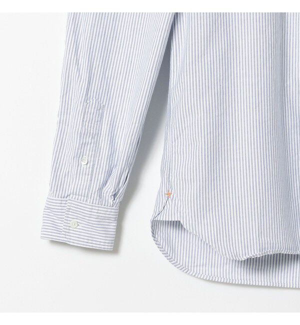 BEAMS PLUS「BEAMS PLUS / オックスフォード ストライプ ボタンダウン シャツ」|シャツ・ブラウス|