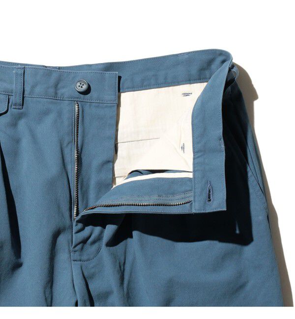 BEAMS PLUS「バイオウォッシュ 2プリーツ トラウザーズ」|チノ|