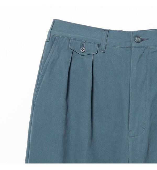 BEAMS PLUS「バイオウォッシュ 2プリーツ トラウザーズ」|チノ|