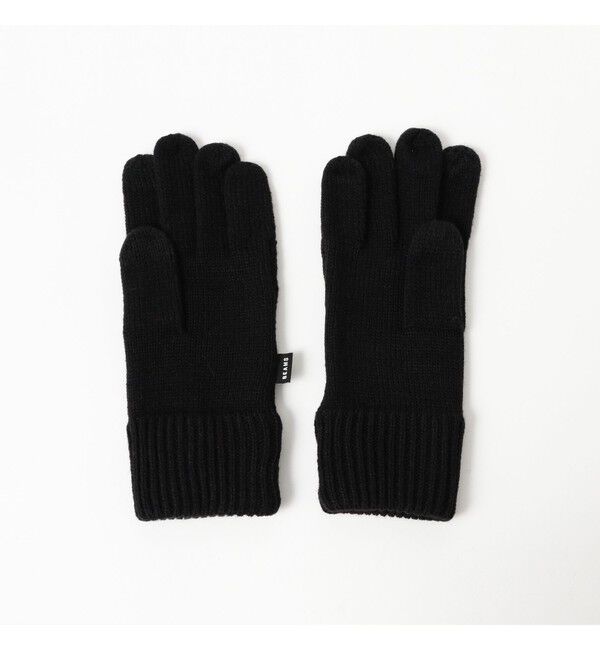 BEAMS「ケーブルニット グローブ」|手袋|