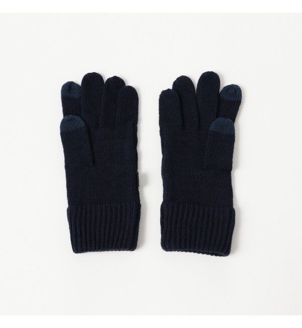 BEAMS「ケーブルニット グローブ」|手袋|