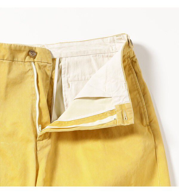 BEAMS PLUS「IVY Trousers Wide Twill Gradation Print」|チノ|