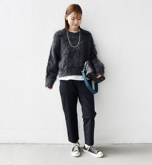 SHIPS for women「【WEB限定】ストレッチ ベーシック ベイカー パンツ」|その他|