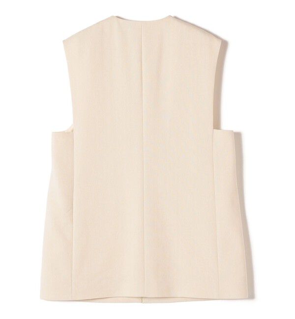 SHIPS for women「ハードリネン センター スリット ジレ◆」|ベスト・ジレ|