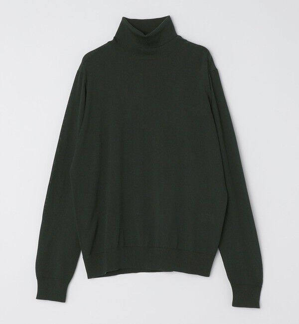 SHIPS「SHIPS: HANDFRAME 16ゲージ タートルネック ニット」|ニット・セーター|