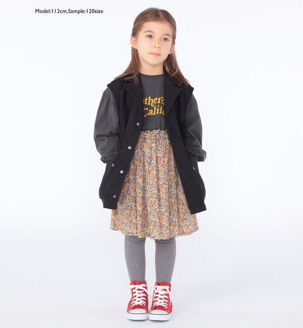 SHIPS KIDS「【SHIPS KIDS別注】GOLDENMILLS:100～140cm / ミリタリー ベスト」|ダウンベスト・ベスト|
