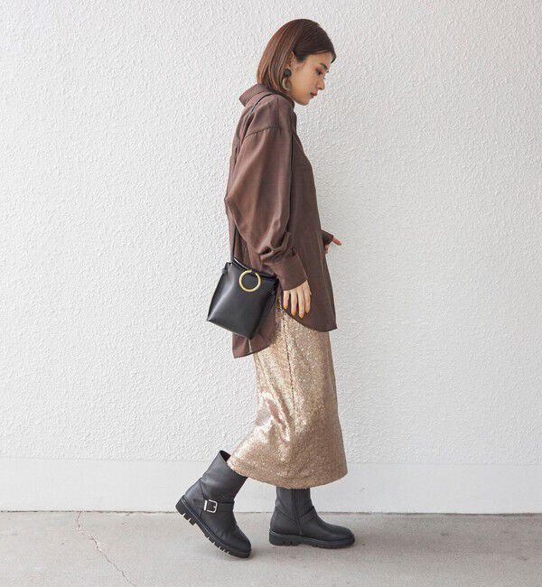 SHIPS for women「〈洗濯機可能〉ウォッシャブル ウール ボイル シャツ」|シャツ・ブラウス|