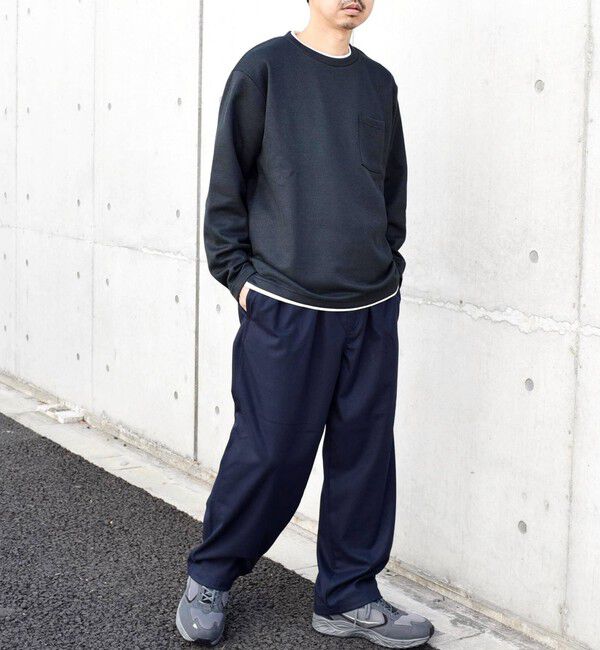 SHIPS any「SHIPS any: パールワッフル フェイクレイヤード Tシャツ (ロンT)◇」|Tシャツ・カットソー|