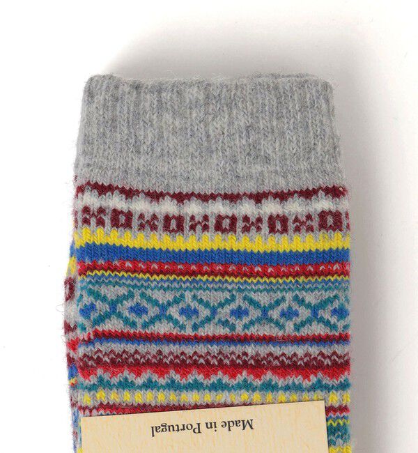 SHIPS any「H FOOT WEAR: フェアアイル ソックス」|ソックス|