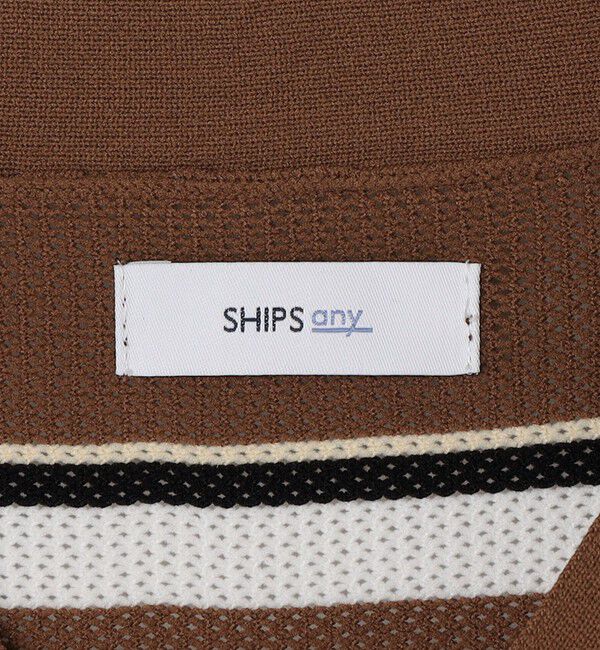 SHIPS any「SHIPS any: 〈手洗い可能・軽量〉 シャロー Vネック スポンディッシュ カーディガン◇」|カーディガン|