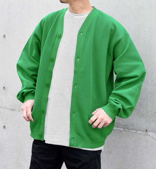 SHIPS any「SHIPS any: 〈手洗い可能・軽量〉 シャロー Vネック スポンディッシュ カーディガン◇」|カーディガン|