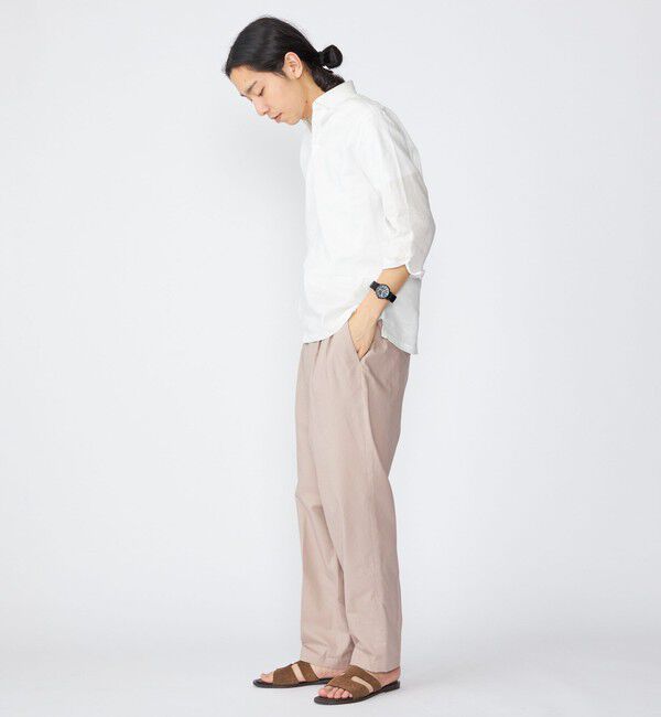 SHIPS「SHIPS: SOLOTEX(R) リネン 7スリーブ カプリシャツ」|シャツ・ブラウス|