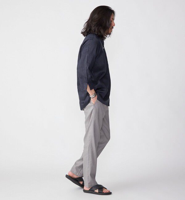 SHIPS「SHIPS: SOLOTEX(R) リネン 7スリーブ カプリシャツ」|シャツ・ブラウス|