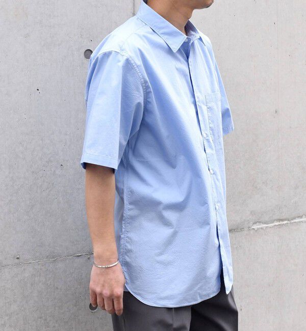 SHIPS any「SHIPS any: ブルーパレット ソリッド / ストライプ リラックス レギュラーカラー シャツ◇」|シャツ・ブラウス|