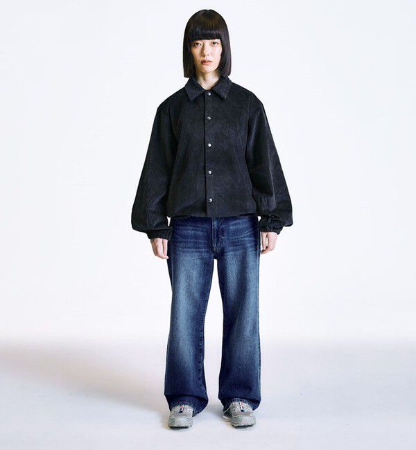 SHIPS「City Ambient Products: コーデュロイ コーチ ジャケット」|ブルゾン・スタジャン|