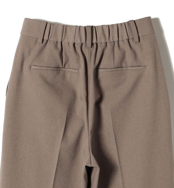 SHIPS for women「〈手洗い可能〉ツイル ストレッチ パンツ（セットアップ対応）」|スラックス|