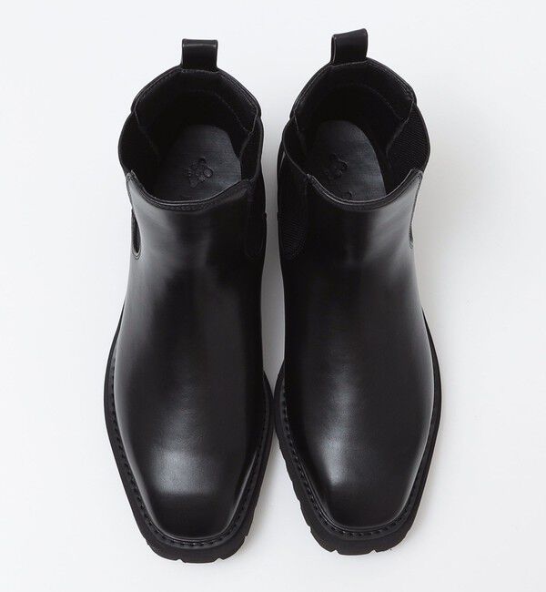 SHIPS「City Ambient Products: サイドゴア ブーツ」|ロングブーツ|