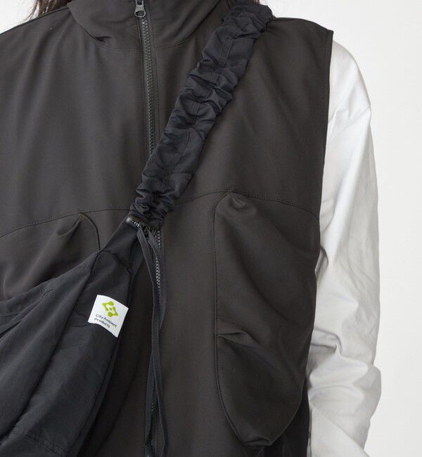 SHIPS「City Ambient Products: クランプル ムーン ギャザーショルダー バッグ」|ショルダー・メッセンジャー|