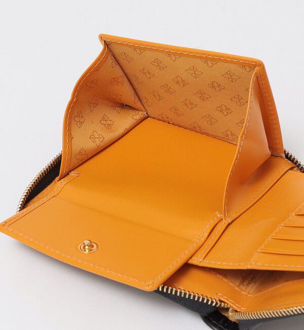 SHIPS「ETTINGER: BRIDLE ZIPPED WALLET ブライドルレザー ジップ ウォレット 二つ折り財布」|財布|