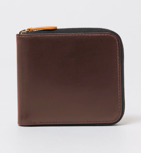 SHIPS「ETTINGER: BRIDLE ZIPPED WALLET ブライドルレザー ジップ ウォレット 二つ折り財布」|財布|