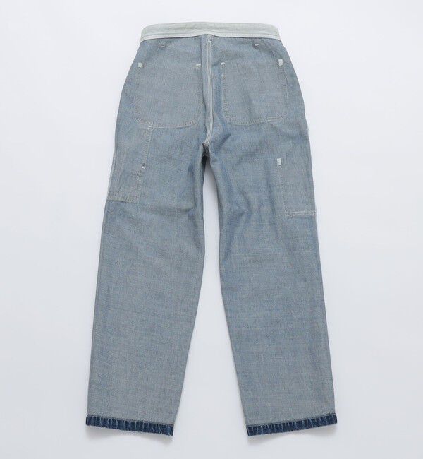 SHIPS「UNIVERSAL OVERALL: コーン ペインター ライト ウォッシュ デニムパンツ」|デニム|