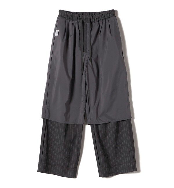 SHIPS for women「SHIPS NINE CASE:〈手洗い可能〉ストライプ イージー パンツ」|その他|