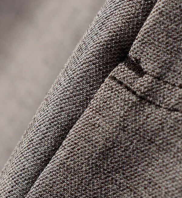 quaranciel「quaranciel:〈洗濯機可能〉ウーステッド ステッチ Iライン ロング スカート」|スカート|