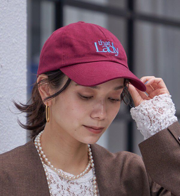 SHIPS for women「that Lady ロゴ キャップ」|その他|