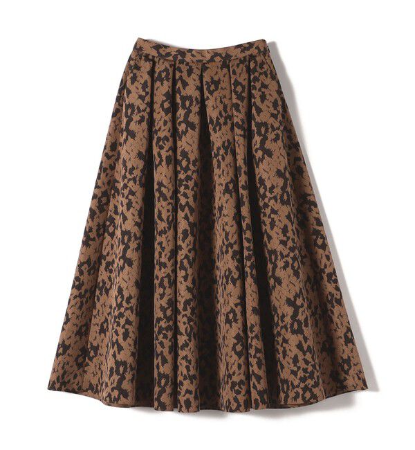 SHIPS for women「〈手洗い可能〉タフタ タック フレア スカート」|スカート|