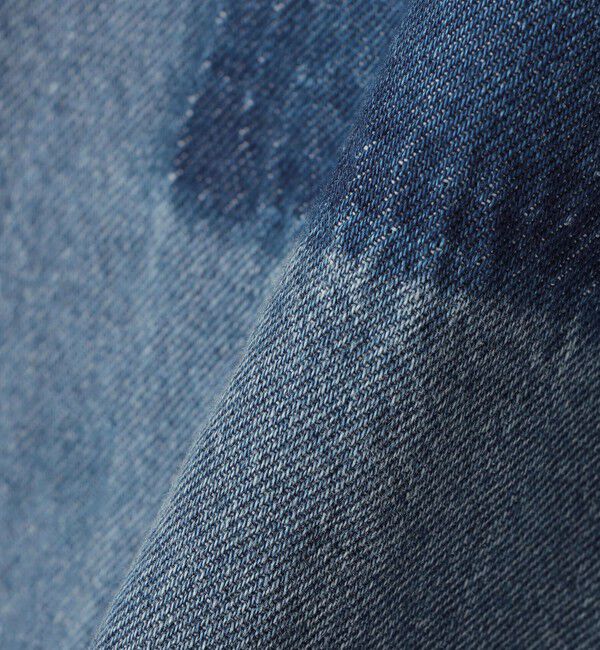 SHIPS for women「【WEB限定】〈洗濯機可能〉ノーカラー デニム カバー オール」|デニムジャケット|