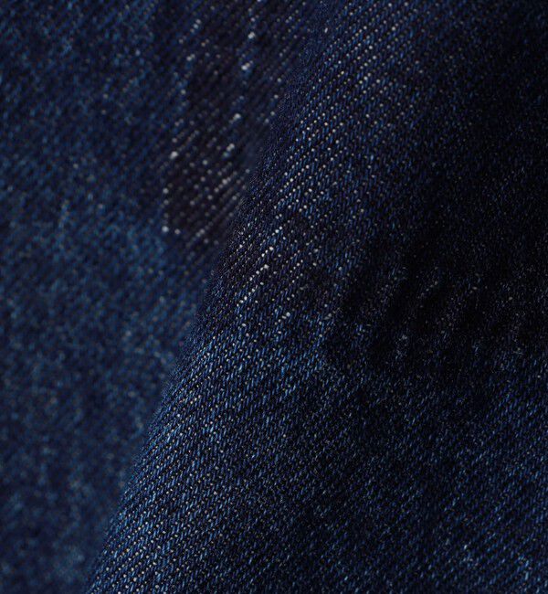 SHIPS for women「【WEB限定】〈洗濯機可能〉ノーカラー デニム カバー オール」|デニムジャケット|