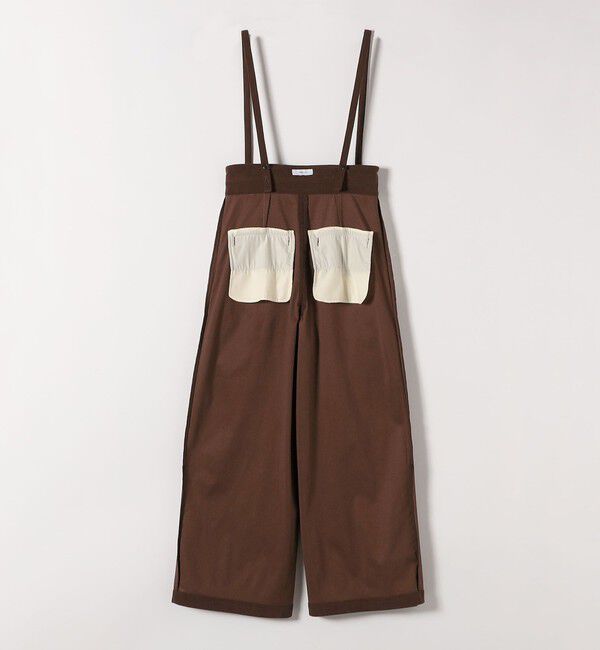 SHIPS any「SHIPS any:〈手洗い可能〉コーデュロイ サスペンダー付 ハイウエスト ワイド パンツ」|その他|