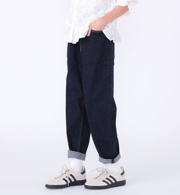 SHIPS KIDS「SHIPS KIDS:140～160cm /ヴィンテージ ライク インディゴ デニム パンツ」|デニム|