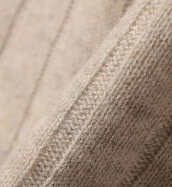 SHIPS any「SHIPS any:〈手洗い可能〉ヤク ワイドリブ ラウンドヘム ニット プルオーバー」|ニット・セーター|