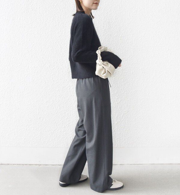 SHIPS for women「〈手洗い可能〉両面起毛 ポケット デザイン ドロスト パンツ」|その他|