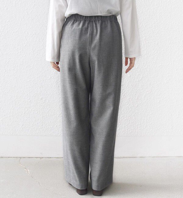 SHIPS for women「〈手洗い可能〉両面起毛 ポケット デザイン ドロスト パンツ」|その他|