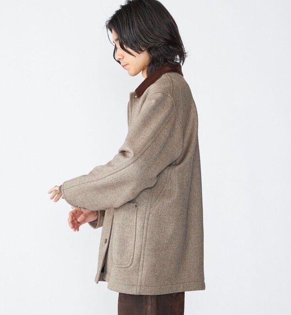 SHIPS「SHIPS: ウール ボンディング カバーオール」|ブルゾン・スタジャン|