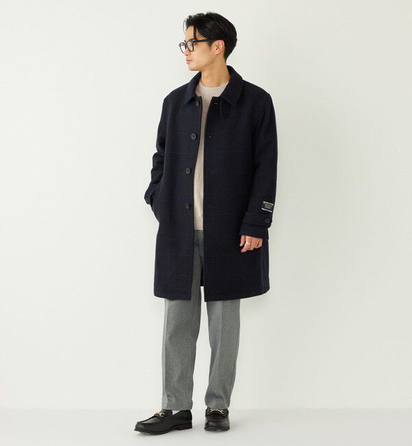 SHIPS Colors 「SHIPS Colors:ホロウ ウール ステンカラーコート」|ステンカラーコート|