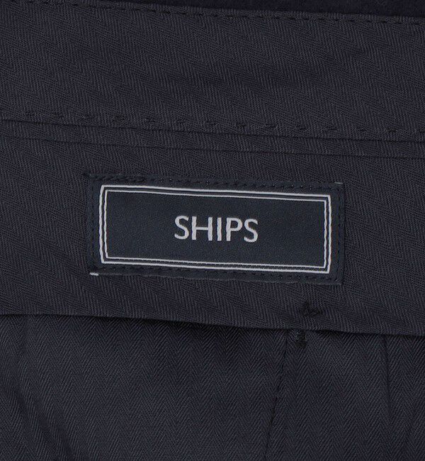 SHIPS「SHIPS: ラグジュアリー FOX BROTHERS フランネル ソリッド スーツ」|スーツ|