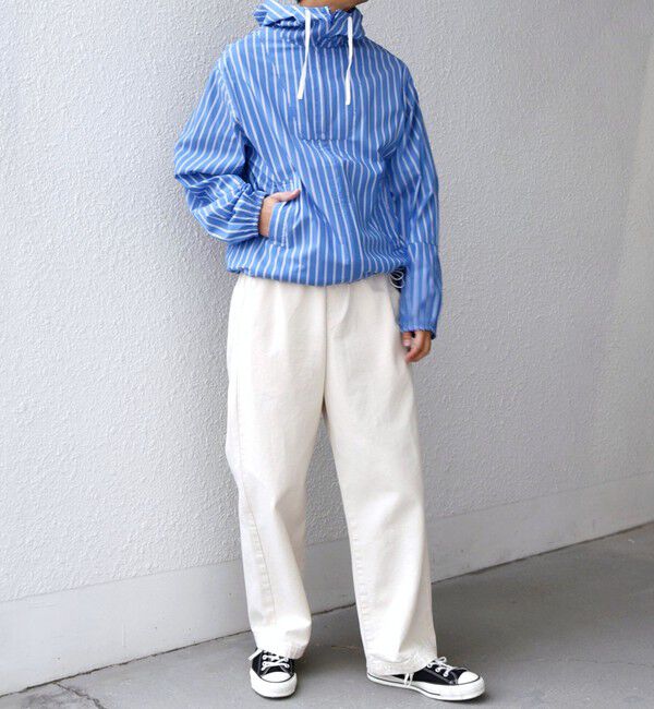 SHIPS any「SHIPS any:〈洗濯機可能〉アノラック テイスト ストライプ マリン パーカー◇」|その他|